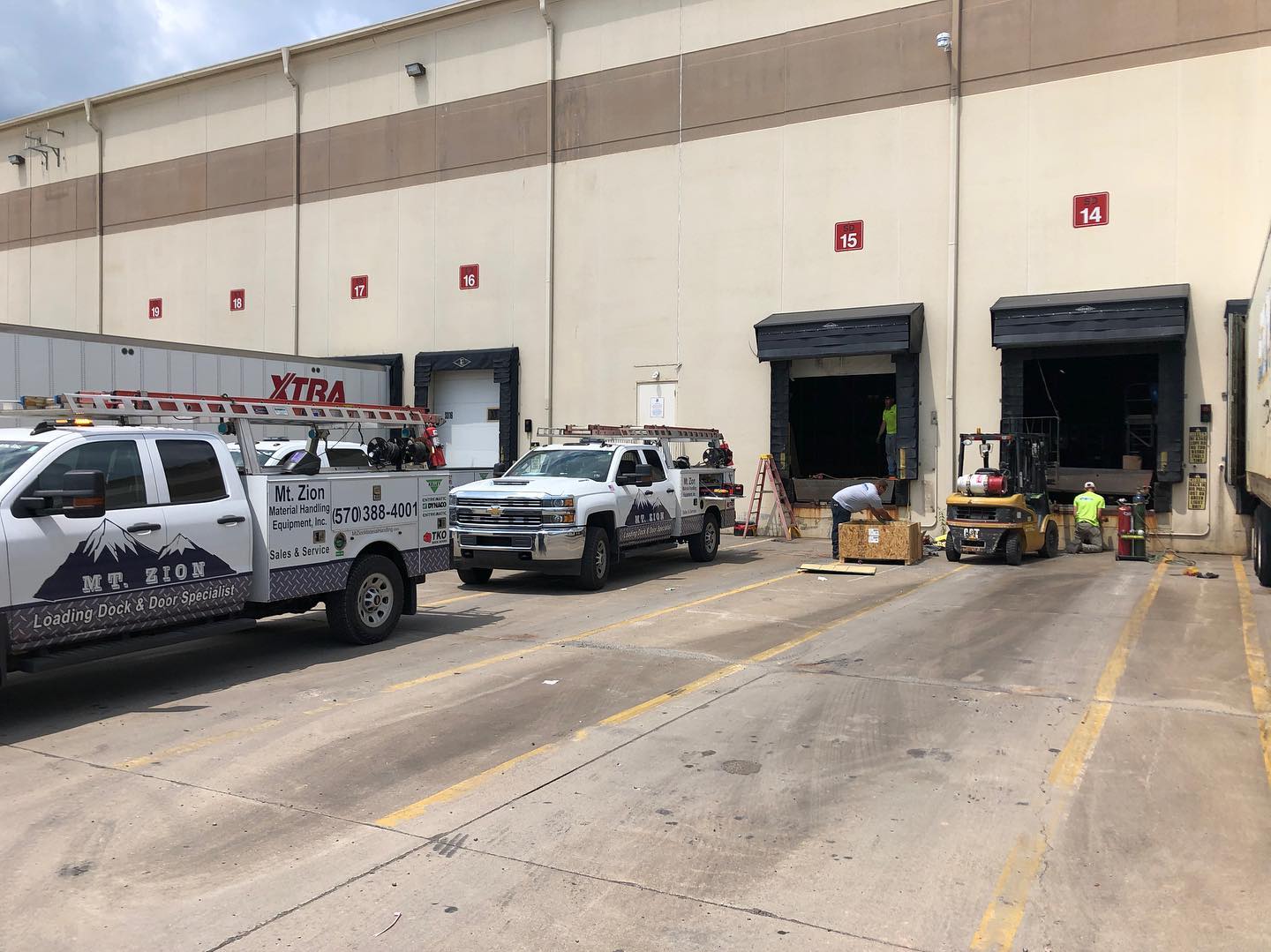 Mt. Zion About Us Loading Dock & Door Solutions Provider